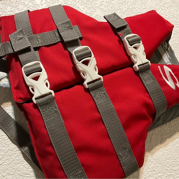 Coleman Stearns NWOT Child 30-50lbs U.S. Coast Guard Jacket Ski Vest - Picture 2 of 6